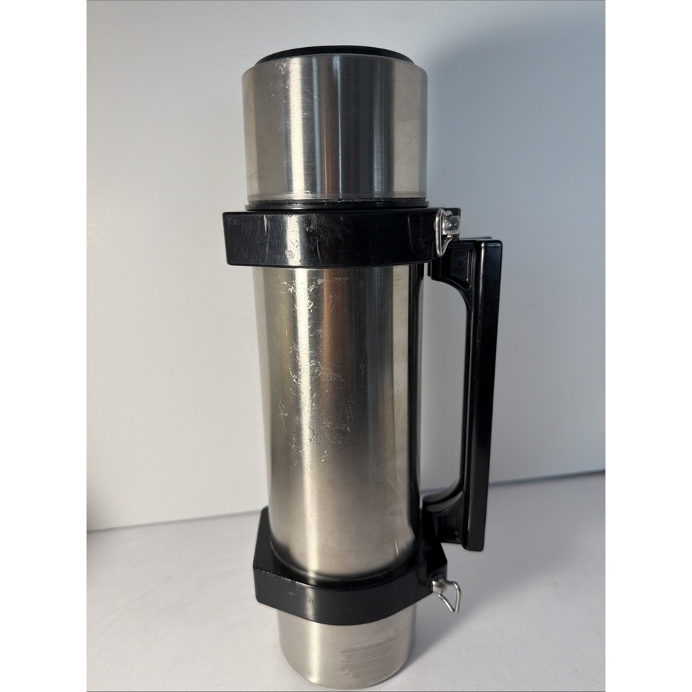 GOTT Zojirushi Stainless Steel Vacuum Insulated Hot Cold Drink Holder 2qt /Japan